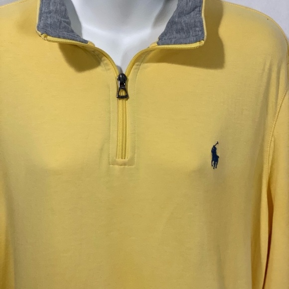 Polo by Ralph Lauren women’s yellow performance pullover size medium - Picture 4 of 10